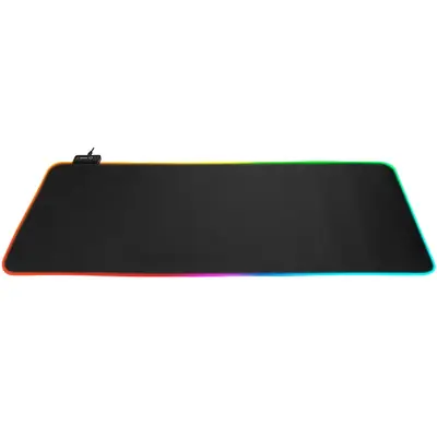 Rampage Egérpad - MP-22 (300*800*3mm; fekete, RGB LED) – 2. kép