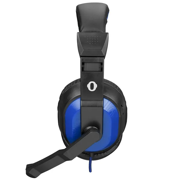 Snopy Fejhallgató - SN-633 Blue (mikrofon, 3.5mm jack, hangerőszabályzó, nagy-párnás, 1.8m kábel, fekete-kék) – 3. kép