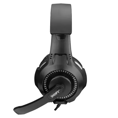 Snopy Fejhallgató - SN-8800 GAMETIME (fekete mikrofon, 3.5mm jack, hangerőszabályzó, nagy-párnás, 2.2m kábel) – 2. kép