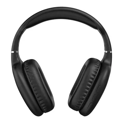 Snopy Fejhallgató Vezeték Nélküli - SN-BT43 Black (Bluetooth/AUX hang.szab., mikrofon, fekete) – 2. kép