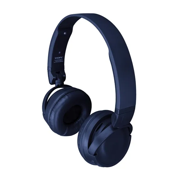 Snopy Fejhallgató Vezeték Nélküli - SN-XBK33 BATTY Blue (Bluetooth/AUX/TF Card, hang.szab., mikrofon, kék) – 3. kép