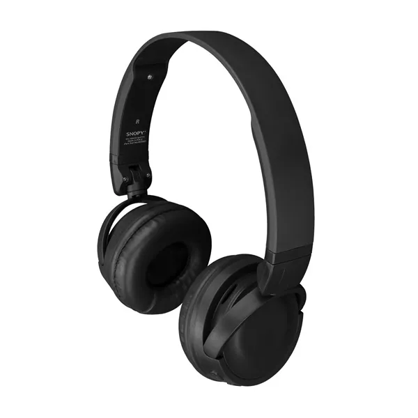 Snopy Fejhallgató Vezeték Nélküli - SN-XBK33 BATTY Black (Bluetooth/AUX/TF Card, hang.szab., mikrofon, fekete) – 3. kép