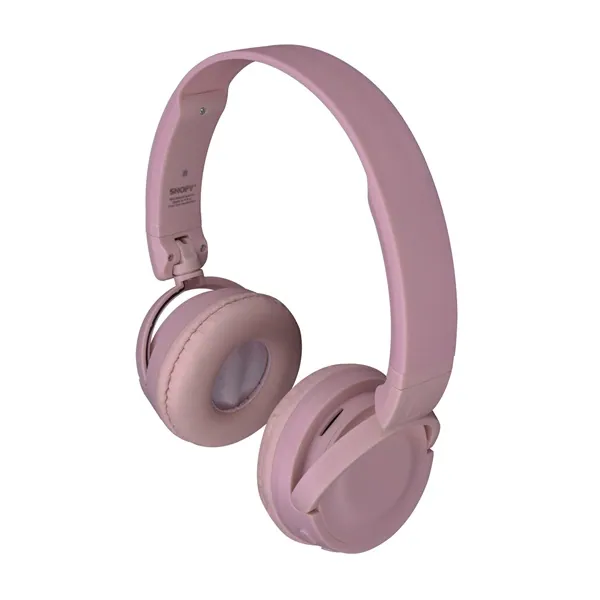 Snopy Fejhallgató Vezeték Nélküli - SN-XBK33 BATTY Pink (Bluetooth/AUX/TF Card, hang.szab., mikrofon, rózsaszín) – 3. kép