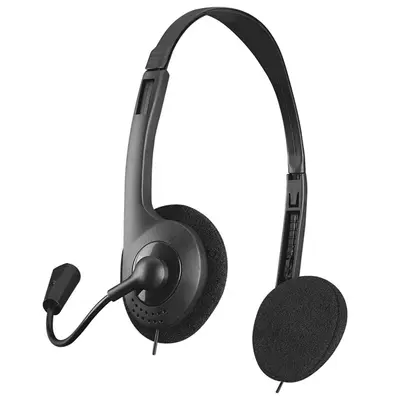 Snopy Fejhallgató - SN-660 Office (mikrofon, 3.5mm jack, hangerőszabályzó, fekete) – 2. kép