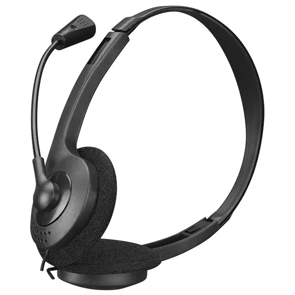Snopy Fejhallgató - SN-660 Office (mikrofon, 3.5mm jack, hangerőszabályzó, fekete) – 4. kép