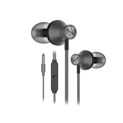 Snopy Fülhallgató - SN-J19 Gray (mikrofon, 3.5mm TRRS jack, 1.2m kábel, szürke) – 2. kép