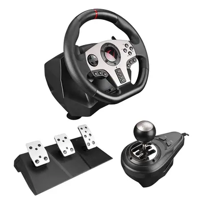 Rampage Gamer kormány - V902 (PC, 3 pedál+váltókar, vibrálás)