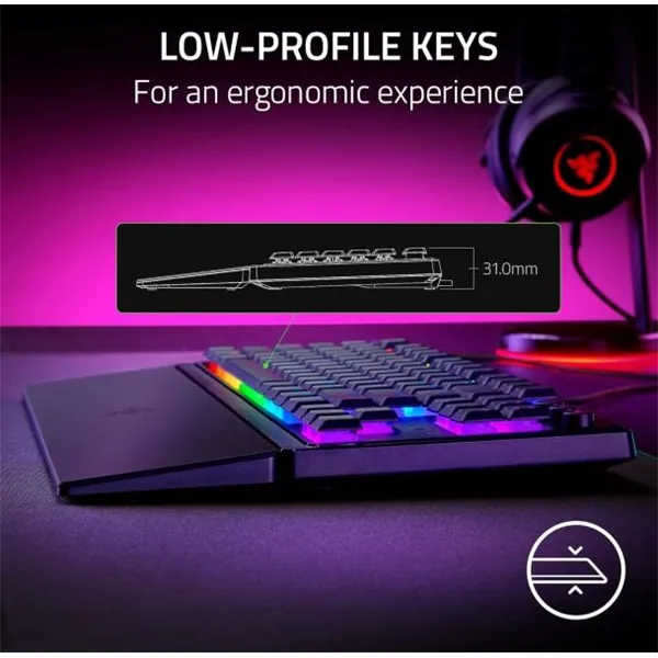Razer Billentyűzet Mechanikus - Ornata V3 US – 3. kép