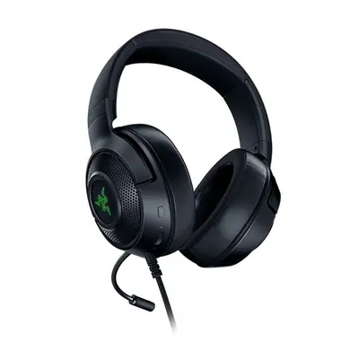 Razer Fejhallgató - Kraken V3 X (USB, mikrofon, hangerőszabályzó, 1,8m kábel, fekete) – 2. kép