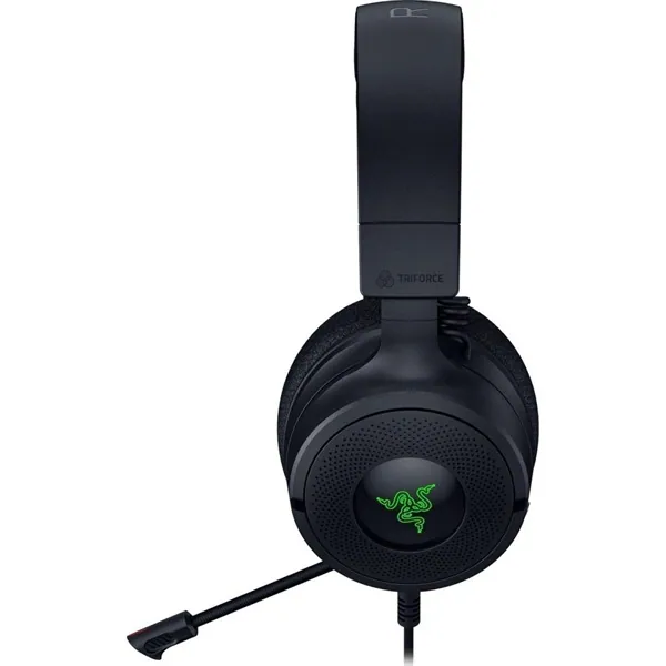 Razer Fejhallgató - Kraken V4 X (USB, mikrofon, hangerőszabályzó, 1,8m kábel, fekete) – 3. kép