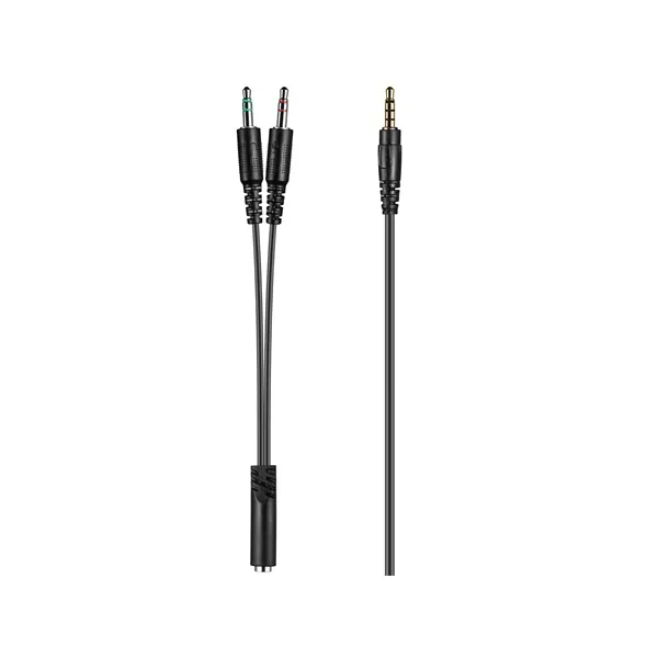 Sandberg Fejhallgató - MiniJack Chat Headset (mikrofon; 3,5mm jack; hangerő szabályzó; 1,8m kábel; fekete) – 3. kép