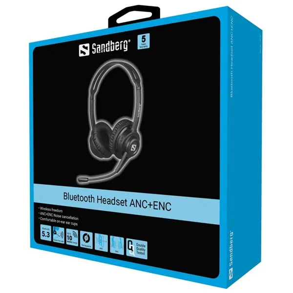 Sandberg Wireless Fejhallgató - Bluetooth Headset ANC+ENC – 5. kép