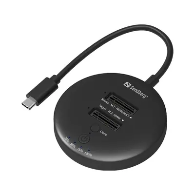 Sandberg M.2 SSD dokkoló -USB3.2 Cloner Dock for M2+NVMe
