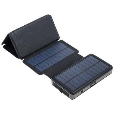 Sandberg Akkubank - Solar 6-Panel Powerbank 20000 (napelemes; kültéri; IPX4 cseppálló; LED lámpa; 2xUSB-A+USB-C) – 2. kép
