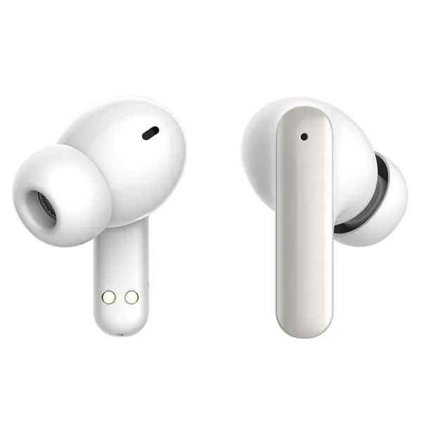 S-Link Fülhallgató Vezeték Nélküli - AirLite X Pro White (BT5.3, ENC + Hybrid ANC, mikrofon, fehér)