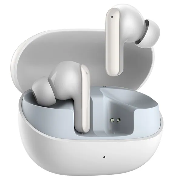 S-Link Fülhallgató Vezeték Nélküli - AirLite X Pro White (BT5.3, ENC + Hybrid ANC, mikrofon, fehér) – 2. kép