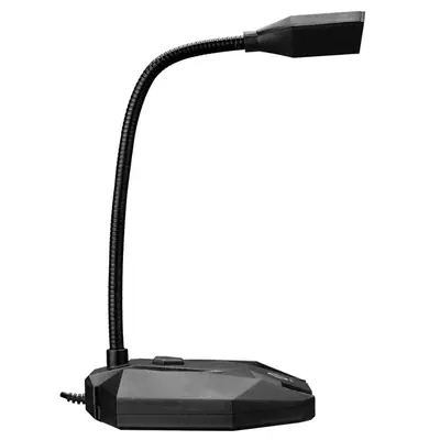 Snopy Mikrofon - SN-110M (USB csatlakozó; 180cm kábel; állvány, fekete) – 2. kép
