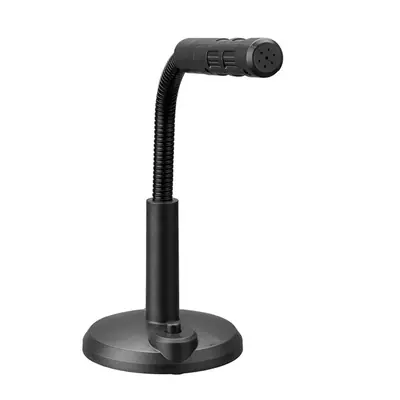 Snopy Mikrofon - SN-120M (3,5 Jack csatlakozó; 180cm kábel; állvány, fekete) – 2. kép