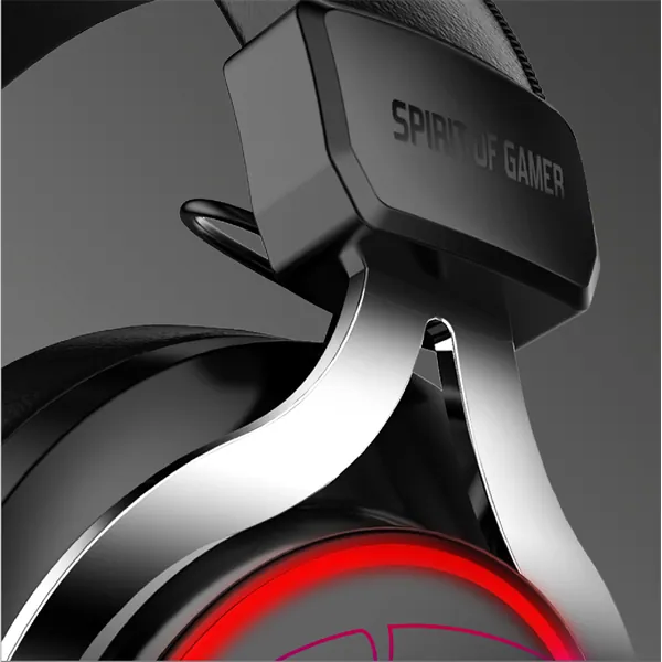 Spirit of Gamer Fejhallgató - MIC-XH600 (MultiPlatform, 7.1, mikrofon, hangerőszabályzó, nagy-párnás, fekete) – 7. kép