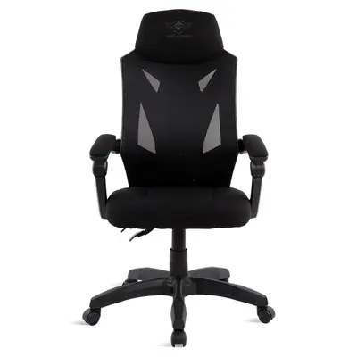 Spirit of Gamer szék - HELLCAT Black (állítható dőlés/magasság; szövet; max.120kg-ig, fekete) – 2. kép