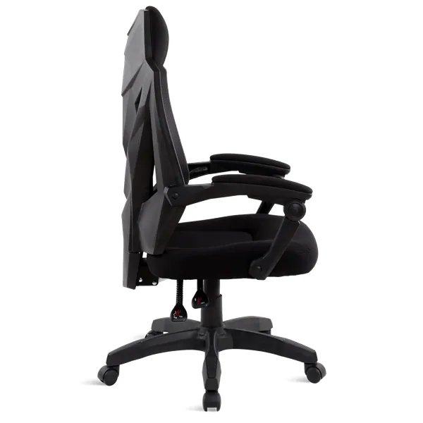 Spirit of Gamer szék - HELLCAT Black (állítható dőlés/magasság; szövet; max.120kg-ig, fekete) – 5. kép
