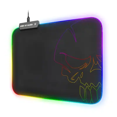 Spirit of Gamer Egérpad - RGB Medium (RGB háttérvilágítás, 350 x 255 x 3mm; fekete) – 2. kép