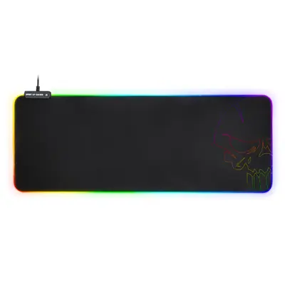 Spirit of Gamer Egérpad - Darkskull RGB - XXL (RGB háttérvilágítás, 800 x 300 x 4mm; fekete) – 2. kép