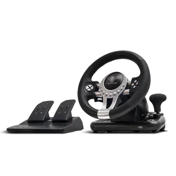 Spirit of Gamer Kormány - RACE WHEEL PRO 2 (kormány+pedálok+váltó, PC / PS3/4 / XBOX X/S/One kompatibilis, fekete) – 7. kép