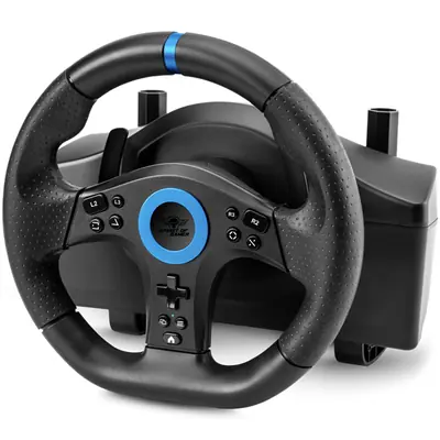 Spirit of Gamer Kormány - RACE WHEEL PRO 5 (kormány+pedálok, PC / PS4/5 / XBOX X/S/One kompatibilis, fekete)