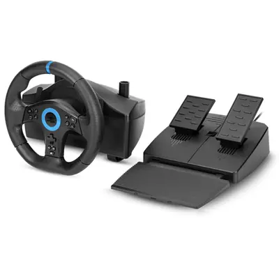 Spirit of Gamer Kormány - RACE WHEEL PRO 5 (kormány+pedálok, PC / PS4/5 / XBOX X/S/One kompatibilis, fekete) – 2. kép