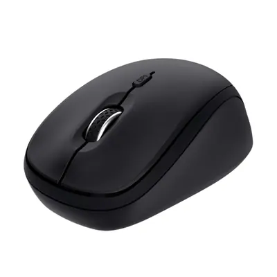 Trust Egér Notebook Vezeték Nélküli - Yvi+ Compact (800-1600DPI; micro vevő; fekete)