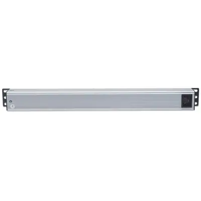 Manhattan elosztó - 19" 1U Rackmount elosztó, 8db C19 aljzat, 2m eltávolítható kábel, ki-be kapcsológomb – 2. kép