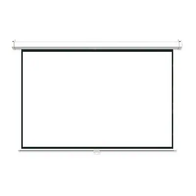 Everest 111" (1:1) manuális fali vászon - MPP-200 (200 x 200 cm, fehér váz) – 2. kép