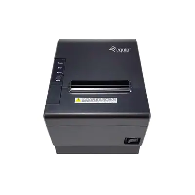 Equip Thermo blokknyomtató - 351004 (80mm, hőpapíros, auto-cutter, USB/Bluetooth/Wifi/pénztárfiók csatlakozó, fekete) – 2. kép