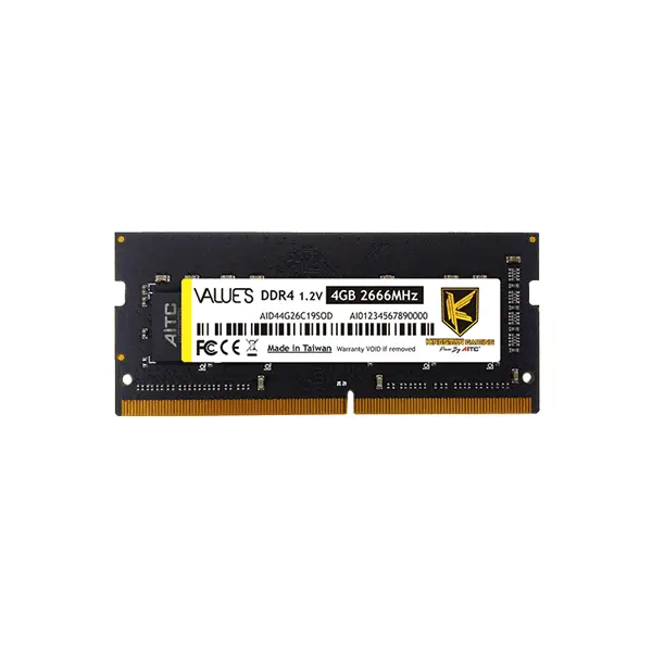8GB 3200MHz Kingsman DDR4 So-Dimm RAM KSD48G32C22SOD