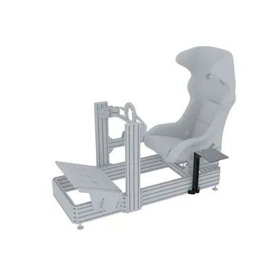 Trak Racer Szimulátor kiegészítő - Computer Mouse Shelf inc. 40x40mm Profile/Brackets – 2. kép