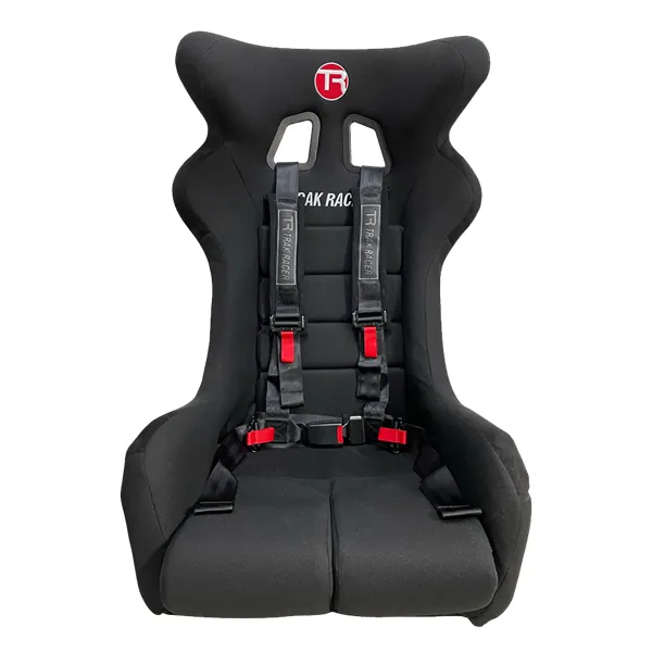 Trak Racer Szimulátor kiegészítő - Performance Simulation 4-Point Harness (Black) – 2. kép