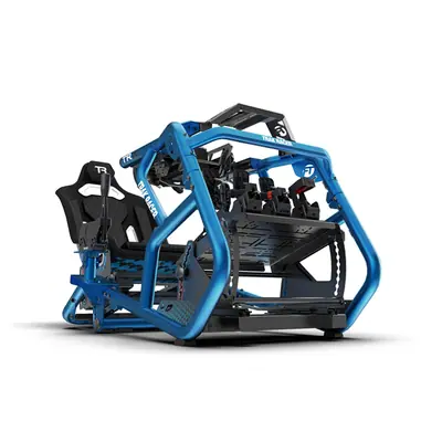 Trak Racer Szimulátor váz - Alpine Racing TRX V2 (max.35Nm, moduláris; ülés nélküli, Alpine kék) – 2. kép