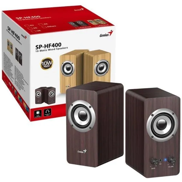 Genius SP-HF400 Speaker Dark Brown