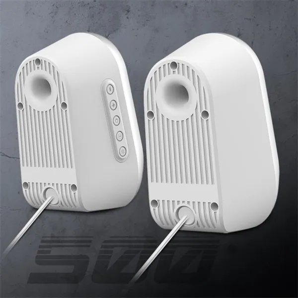 Spirit of Gamer Hangszóró 2.0 - Fanatic 500 Arctic (PC/Mac, Bluetooth/3,5mm Jack, fehér) – 4. kép
