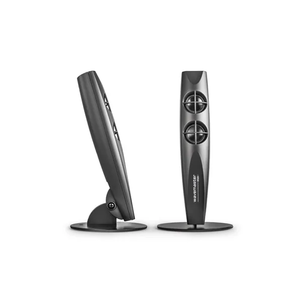 WaveMaster Hangszóró 2.1 - STAX BT (46W RMS, Fa mélynyomó, Bluetooth, 3,5mm jack, RCA, Fekete) – 3. kép