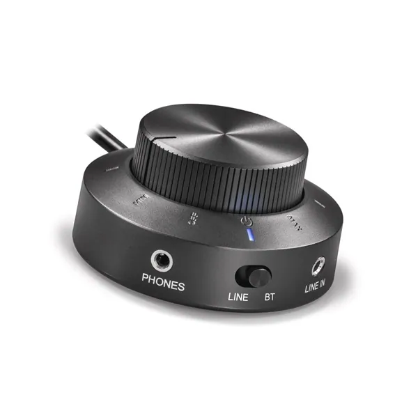 WaveMaster Hangszóró 2.1 - STAX BT (46W RMS, Fa mélynyomó, Bluetooth, 3,5mm jack, RCA, Fekete) – 4. kép