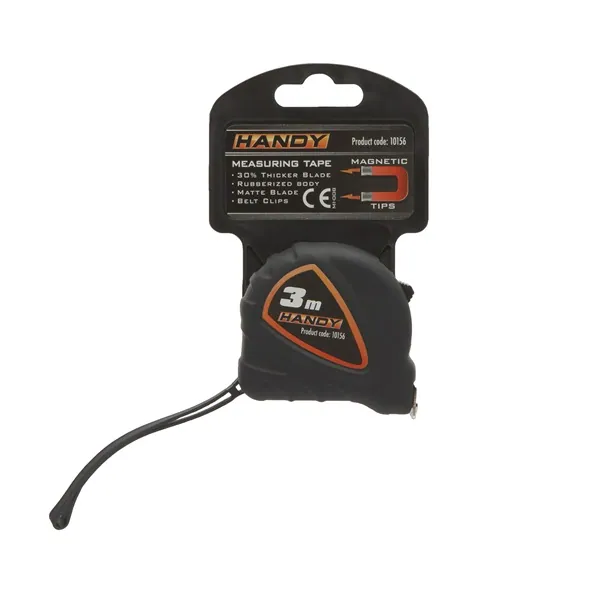 Handy Mérőszalag - 10156 (3m, övcsipesz, csuklópánt) – 4. kép