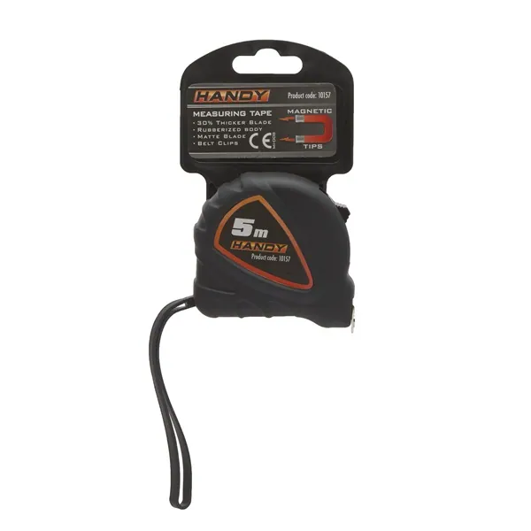 Handy Mérőszalag - 10157 (5m, övcsipesz, csuklópánt) – 4. kép