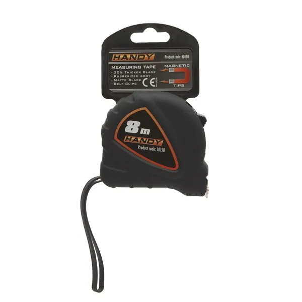 Handy Mérőszalag - 10158 (8m, övcsipesz, csuklópánt) – 5. kép