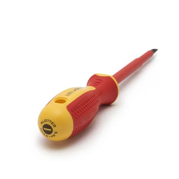 Handy Csavarhúzó - 10563 (lapos, 5,5, 125mm, 1000V-ig szigetelt, mágneses fej) – 2. kép