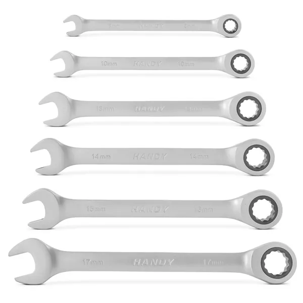 Handy Racsniskulcs készlet - 10852 (6 db-os, 8-17mm) – 3. kép