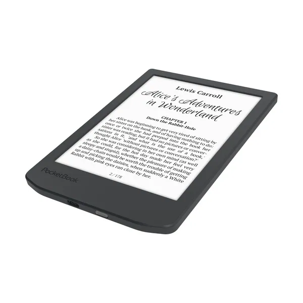 POCKETBOOK e-Reader - PB619 VERSE LITE Midnight (6" E-Ink Carta, Cpu:1GHz, 512MB, 8GB, 1000mAh, wifi, USB-C) – 2. kép