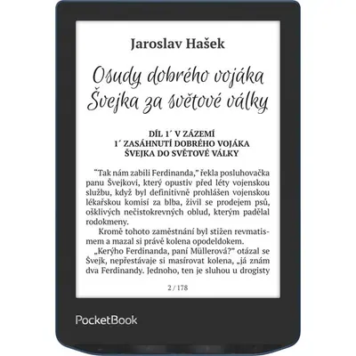 PocketBook 634 Verse Pro 6" E-book olvasó 16GB Azure – 2. kép