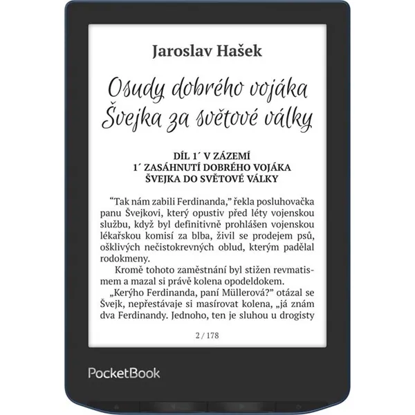 PocketBook 634 Verse Pro 6" E-book olvasó 16GB Azure – 2. kép
